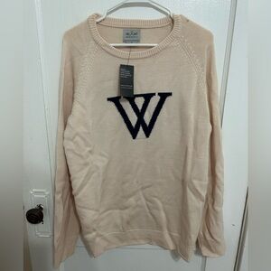 Hillflint Wellesley College Merino Wool Sweater